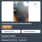 PS5 Playseat Gaming Stuhl Abholung Dietikon