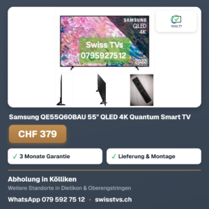 Samsung QE55Q60BAU 55" QLED 4K Quantum Smart TV