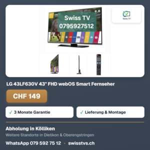LG 43LF630V 43" FHD webOS Smart Fernseher