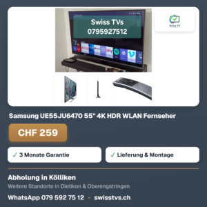 Samsung UE55JU6470 55" 4K HDR WLAN Fernseher
