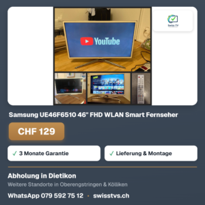 Samsung UE46F6510 46" FHD WLAN Smart Fernseher
