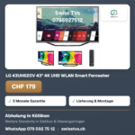 LG 43UH620V 43" 4K UHD WLAN Smart Fernseher