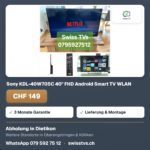 Sony KDL-40W705C 40" FHD Android Smart TV WLAN