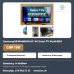 Samsung UE40KU6070 40" 4K Smart TV WLAN HDR
