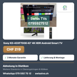 Sony KD-43XF7008 43" 4K HDR Android Smart TV