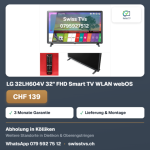 LG 32LH604V 32" FHD Smart TV WLAN webOS