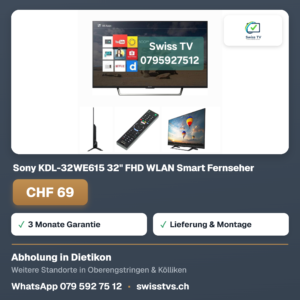 Sony KDL-32WE615 32" FHD WLAN Smart Fernseher