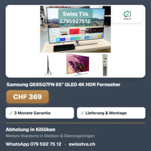 Samsung QE65Q7FN 65" QLED 4K HDR Fernseher