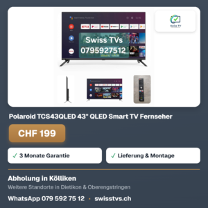Polaroid TCS43QLED 43" QLED Smart TV Fernseher