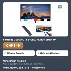 Samsung QE55Q70T 55" QLED 4K HDR Smart TV
