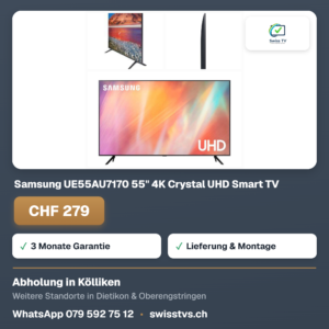 Samsung UE55AU7170 55" 4K Crystal UHD Smart TV