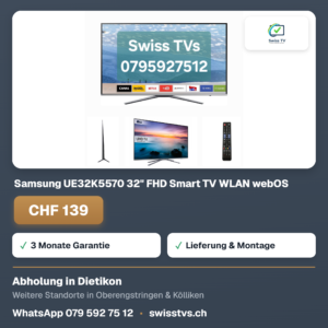 Samsung UE32K5570 32" FHD Smart TV WLAN webOS