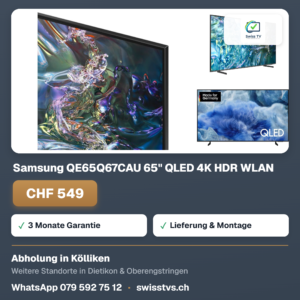 Samsung QE65Q67CAU 65" QLED 4K HDR WLAN