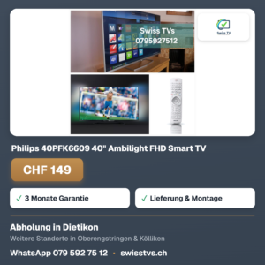 Philips 40PFK6609 40" Ambilight FHD Smart TV