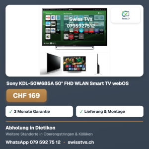 Sony KDL-50W685A 50" FHD WLAN Smart TV webOS