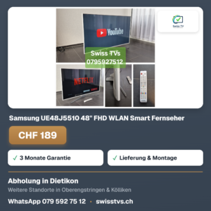 Samsung UE48J5510 48" FHD WLAN Smart Fernseher