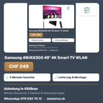 Samsung 49UK6300 49" 4K Smart TV WLAN
