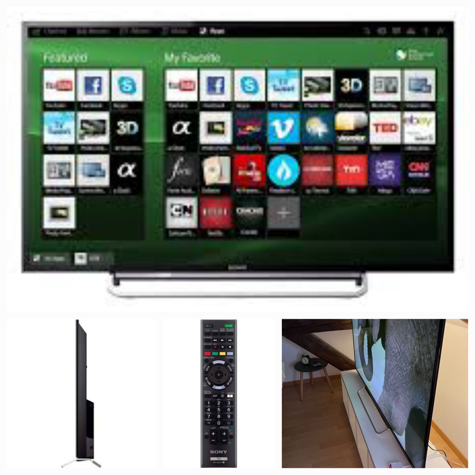 Sony KDL-42W705B 42" Full HD Smart TV WLAN
