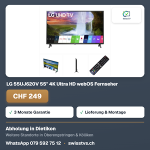 LG 55UJ620V 55" 4K Ultra HD webOS Fernseher