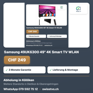 LG 49UK6300 49" 4K Smart TV WLAN