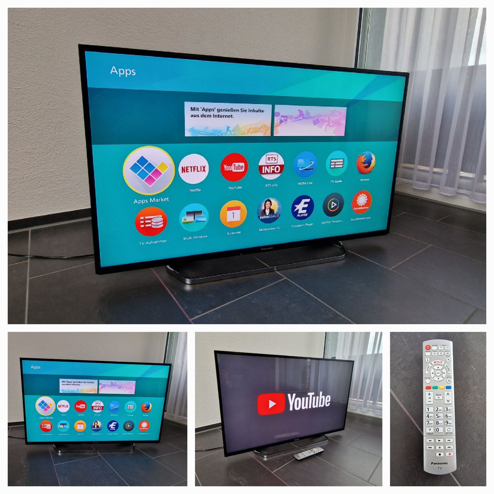 Panasonic 43cxw754 43" UHD Smart TV WLAN Fernseher