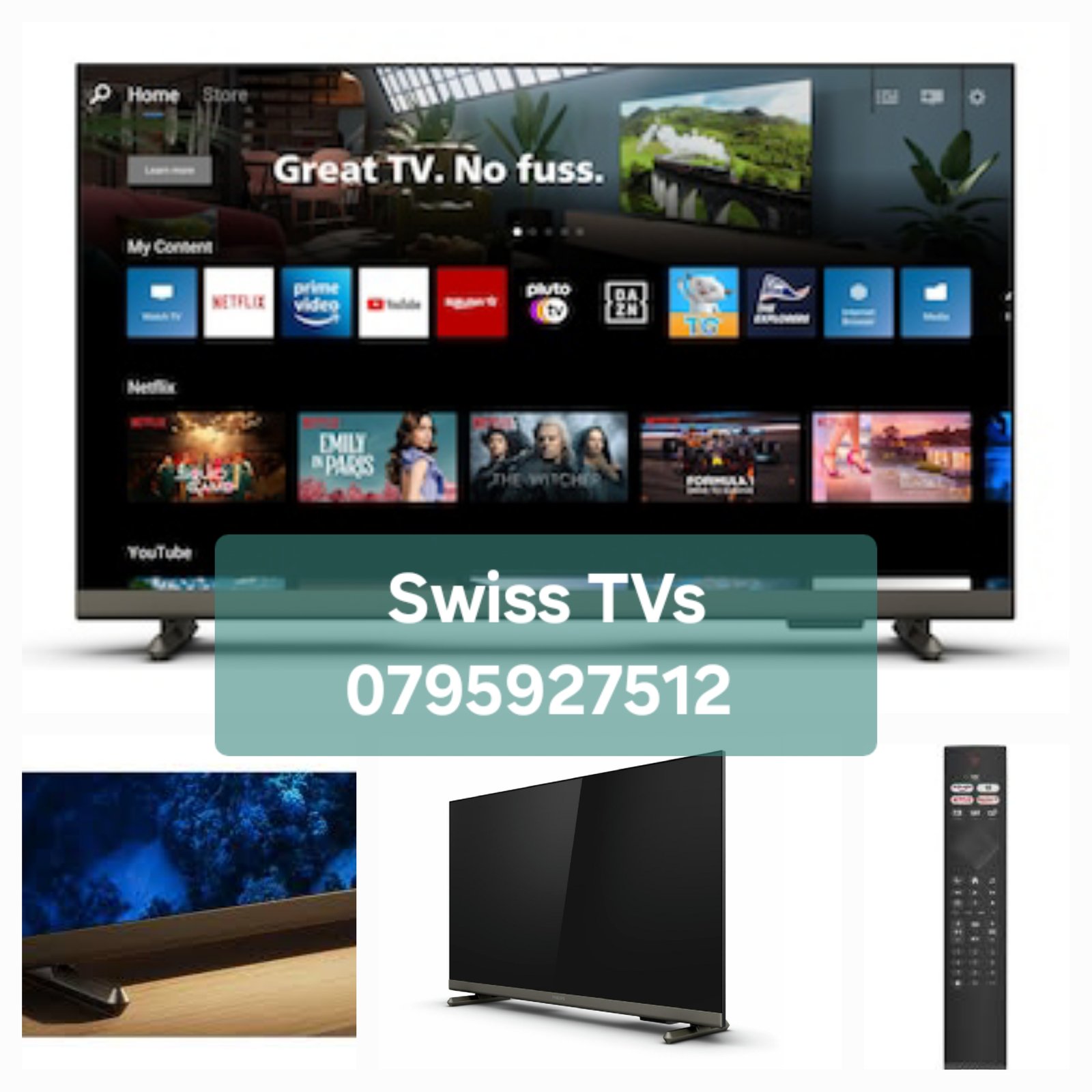 Philips 43PFS6808/12 43" Android HDR Smart TV WLAN
