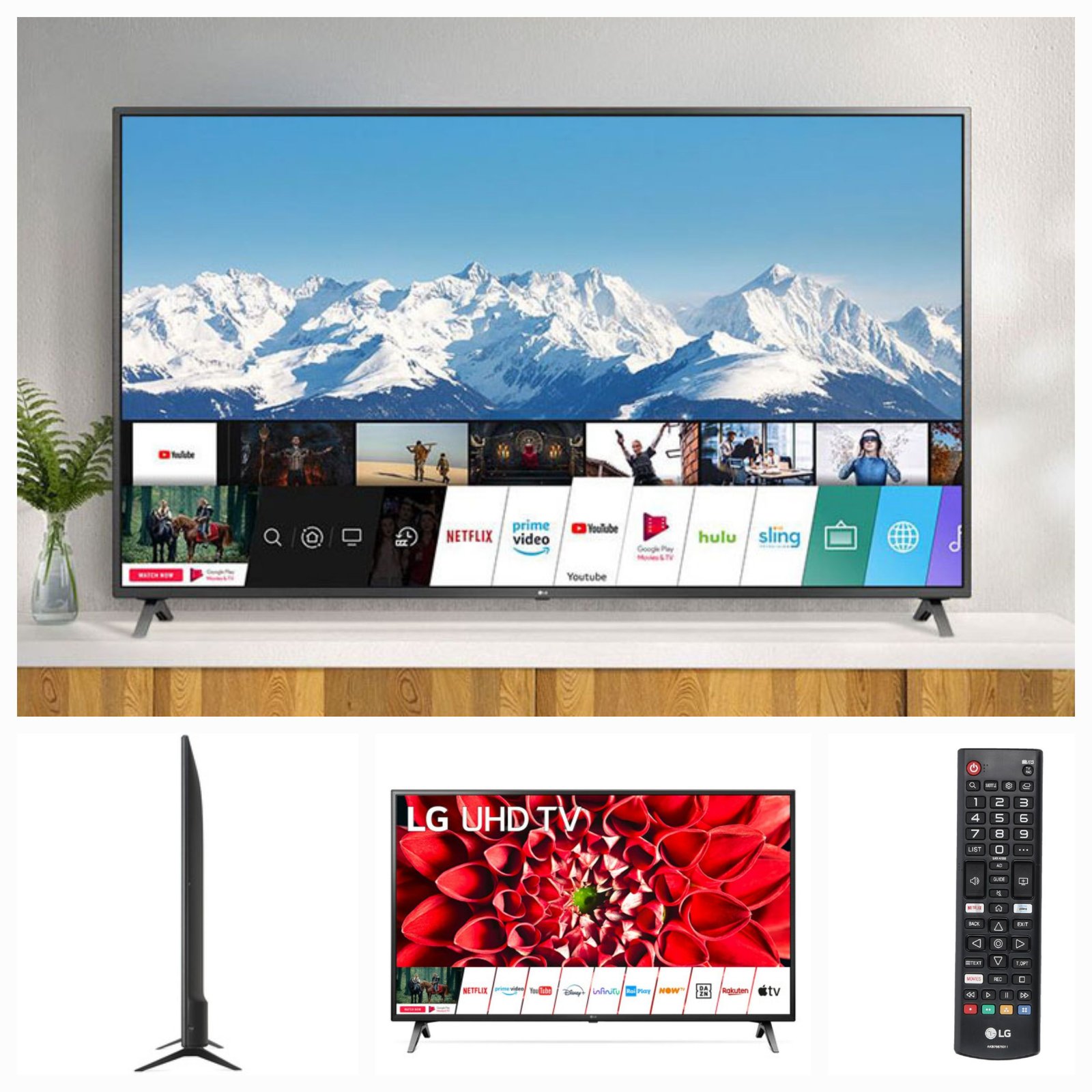 LG 75UK6500PLA 75" UHD Smart TV WLAN Fernseher