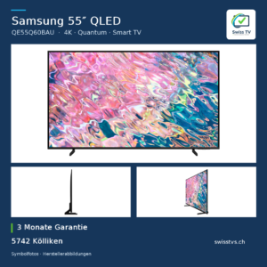 Samsung QE55Q60BAU 55" QLED 4K Quantum Smart TV