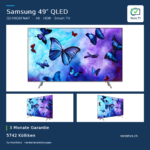 Samsung QE49Q6FNAT Fernseher 49" QLED 4K Smart TV WLAN