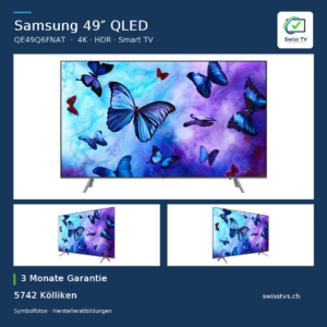 Samsung QE49Q6FNAT Fernseher 49" QLED 4K Smart TV WLAN