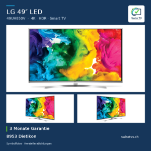 LG 49UH850V 49" UHD webOS HDR Smart TV Fernseher