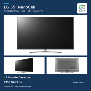 LG 55SK8100PLA Fernseher 55" UHD HDR Smart TV WLAN