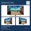 Samsung UE65NU8000TZG 65" UHD Tizen HDR Smart TV