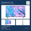 Samsung UE50CU7172 50" UHD Tizen HDR Smart TV WLAN