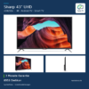 Sharp 43BL5EA 43" 4K UHD Smart TV Fernseher