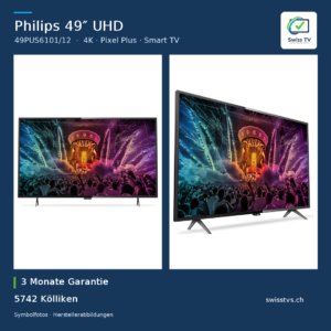 Philips 49PUS6101 49" 4K UHD Pixel Plus Smart TV