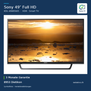 Sony KDL-49WE665 49" Full HD Smart TV WLAN