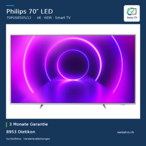 Philips Fernseher 70PUS8505/12 Android Smart TV WLAN