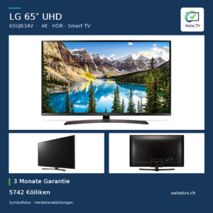 LG 65UJ634v Fernseher 65" 4K Smart TV WLAN