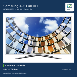 Samsung UE49M5580 49" FHD WLAN Smart Fernseher