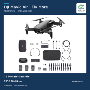 DJI Mavic Air Fly More Bundle 4K Drohne Set