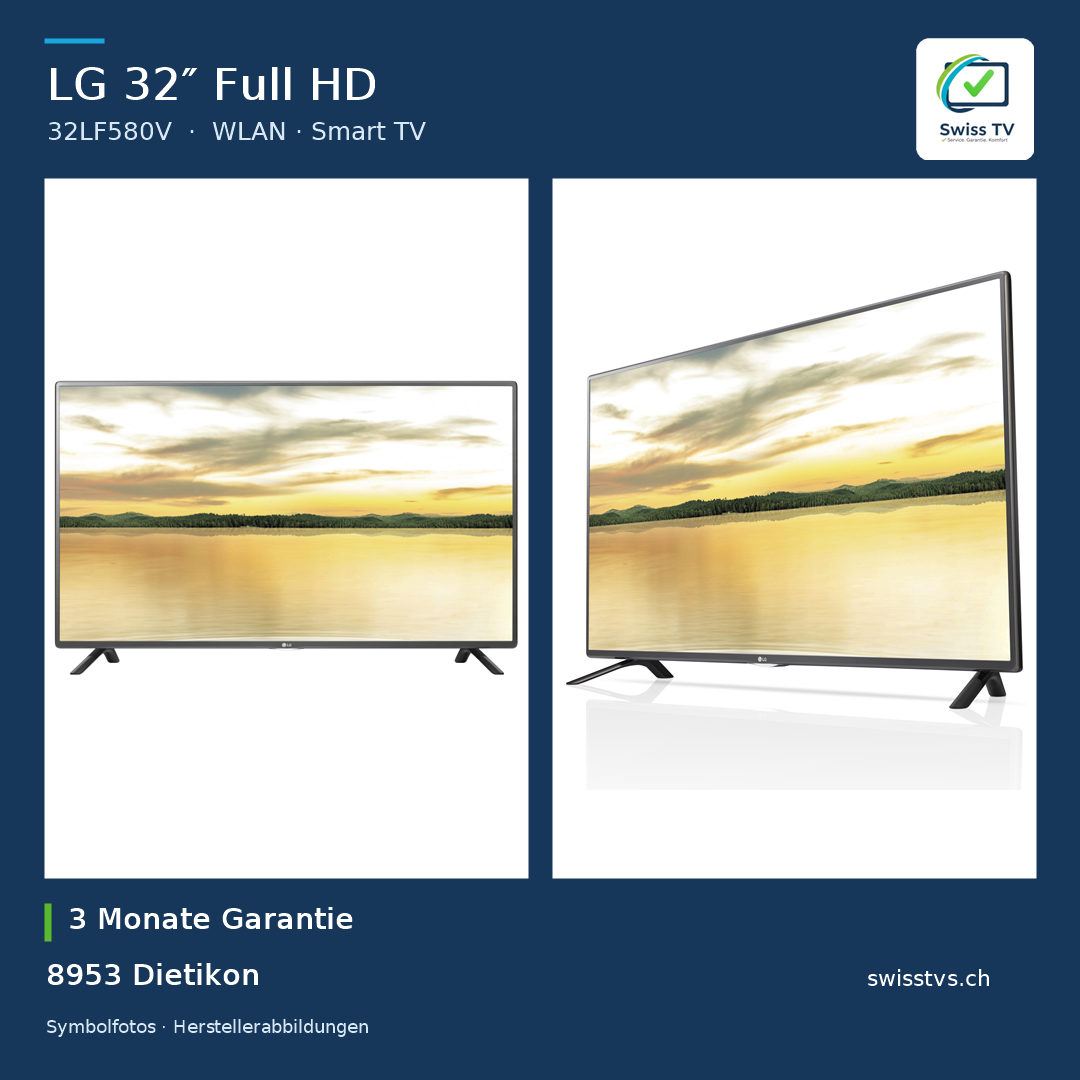 LG 32LF580V 32" Full HD Smart TV WLAN