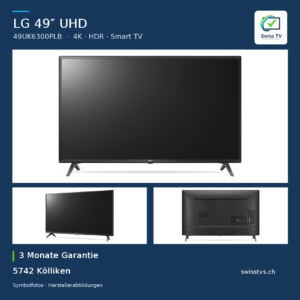 LG 49UK6300 49" 4K Smart TV WLAN