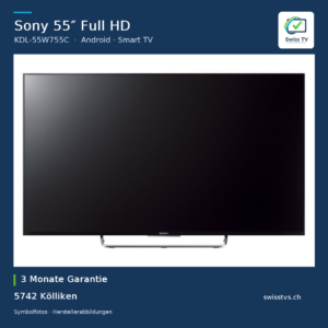 Sony KDL-55W755c Android 55" 4K Smart TV WLAN