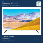 Samsung GU85TU8079 85" UHD Tizen HDR Smart TV WLAN
