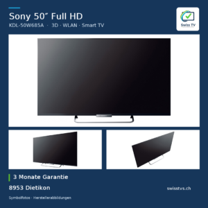 Sony KDL-50W685A 50" FHD WLAN Smart TV webOS