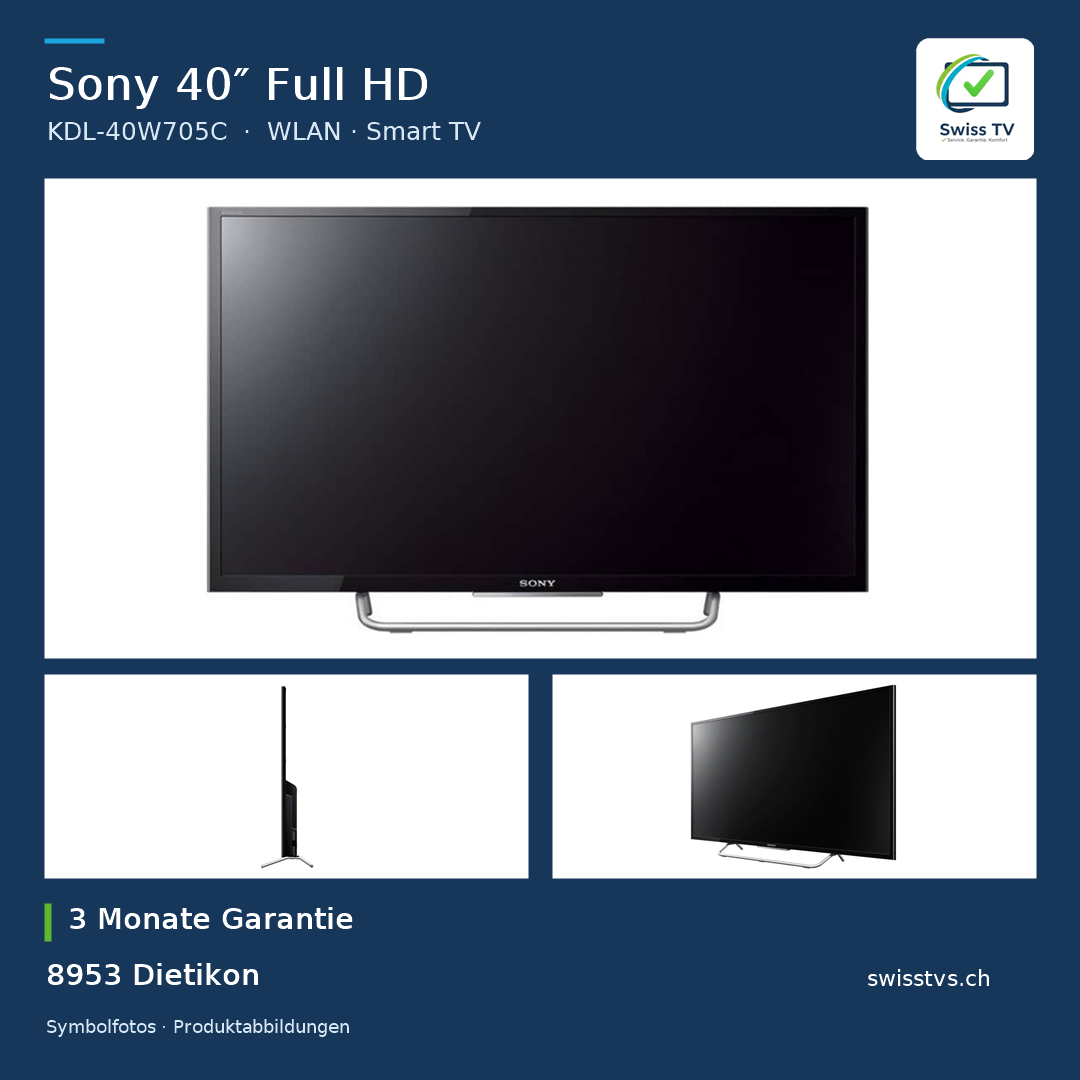 Sony KDL-40W705C 40" FHD Android Smart TV WLAN
