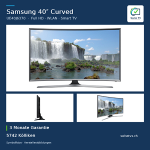 Samsung UE40J6370 40" Curved FHD WLAN Smart TV