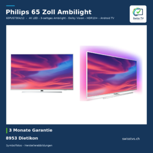 Philips 65PUS7304/12 65" 4K Ambilight Android TV