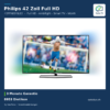 Philips 42PFK6549/12 42" Full HD Ambilight Smart TV WLAN